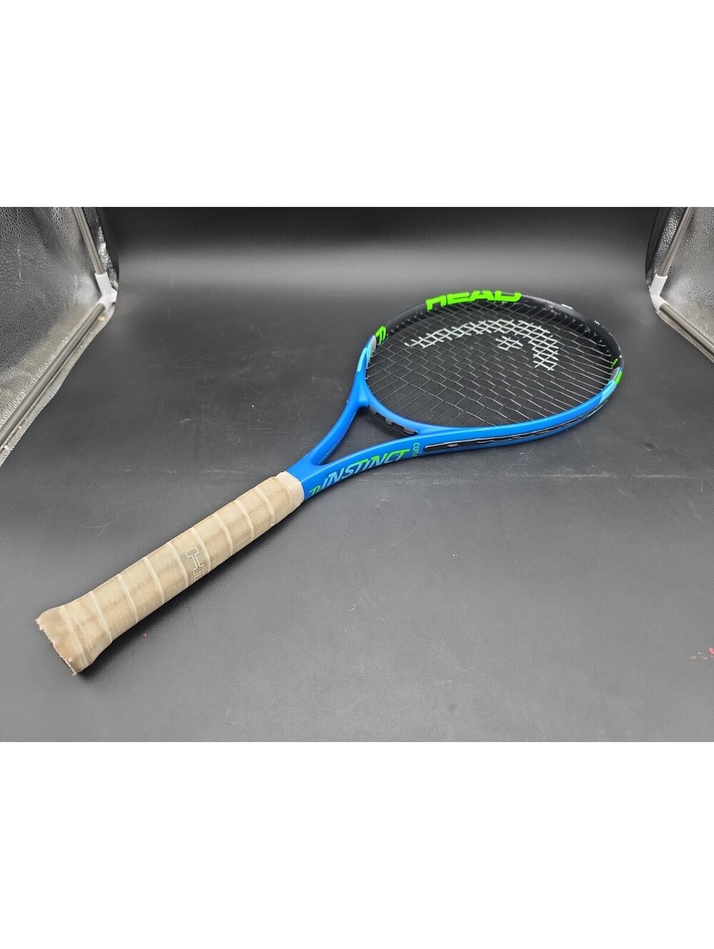 Head Ti. Instinct Comp Tennis Racquet 105 in 4 3/8 - 3 Racket Blue White Grip
